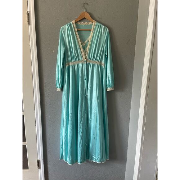 Vintage Miss Elaine 2pc Nightgown - Picture 7 of 12